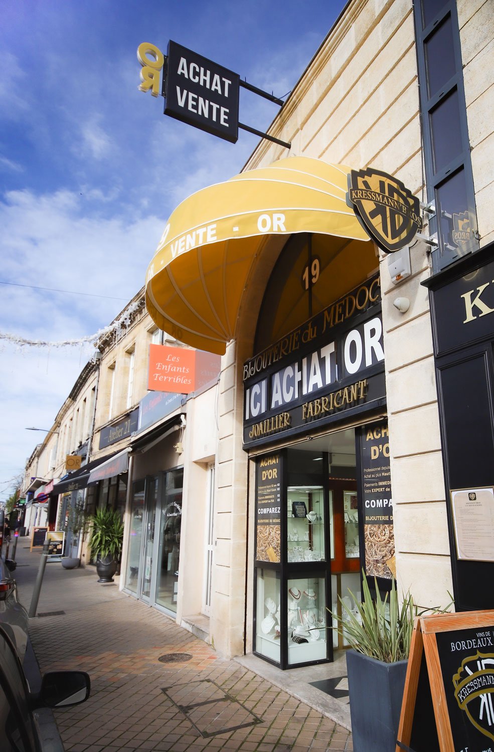 Boutique-Bijouterie-du-medoc Rachat de Bijoux à Bordeaux | Devanture de la Bijouterie du Médoc à Bordeaux