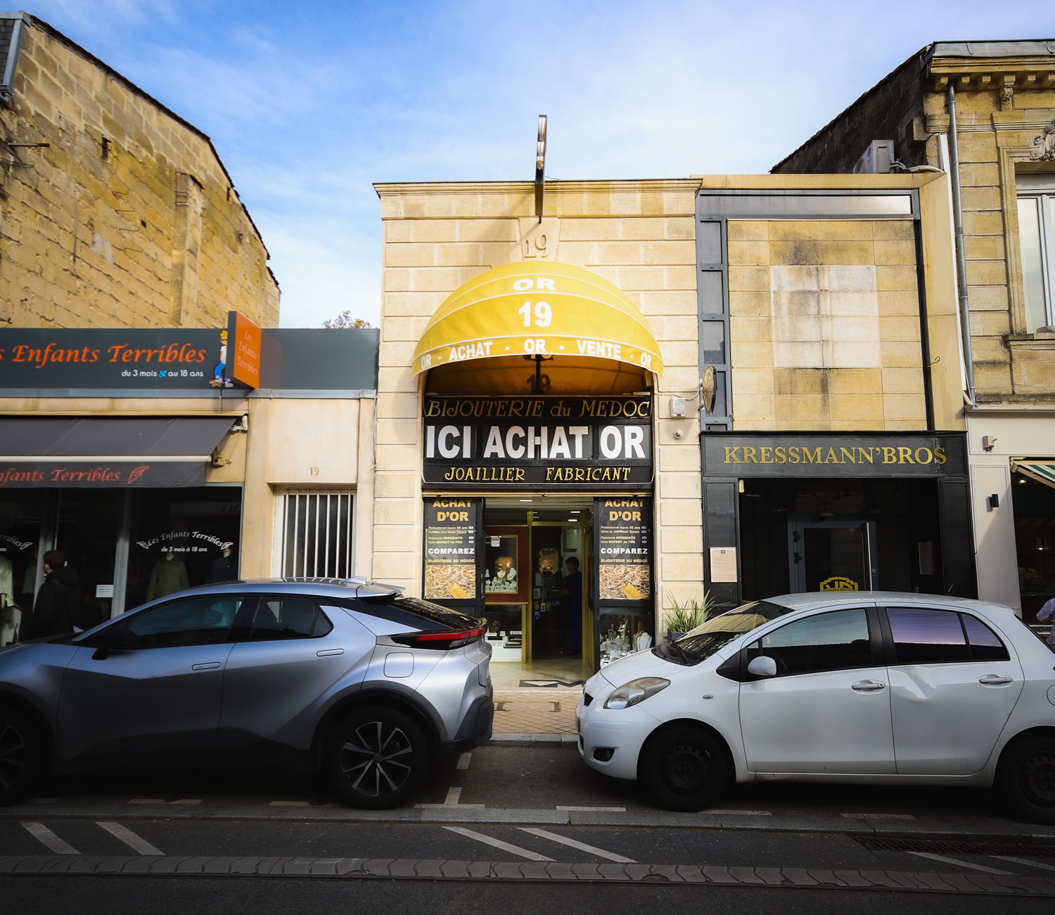 achat or Bordeaux centre ville bijouterie